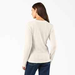 Women’s Crewneck Henley Shirt | Dickies for sale