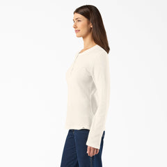 Women’s Crewneck Henley Shirt | Dickies for sale