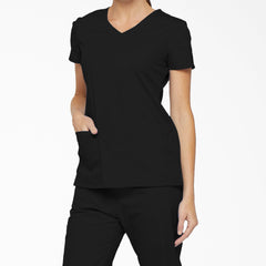 Women's EDS Signature V-Neck Scrub Top | Dickies online