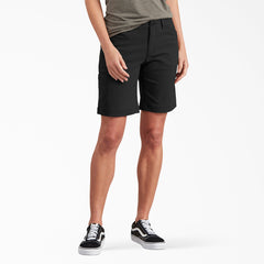 Women's Cooling Relaxed Fit Shorts, 9" | Dickies online