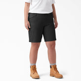Women's Plus Cooling Relaxed Fit Shorts, 9" | Dickies outlet