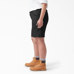 Women's Plus Cooling Relaxed Fit Shorts, 9" | Dickies outlet