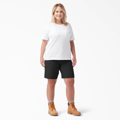 Women's Plus Cooling Relaxed Fit Shorts, 9" | Dickies outlet