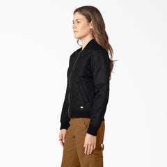 Women's Quilted Bomber Jacket | Dickies sale
