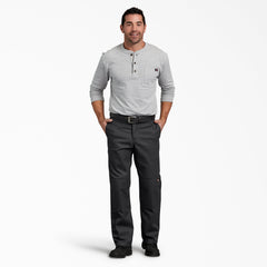 FLEX Regular Fit Double Knee Work Pants | Dickies on sale