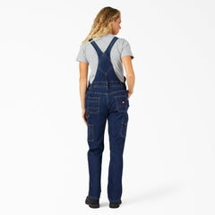 Women's Straight Fit Denim Double Front Bib Overalls | Dickies US