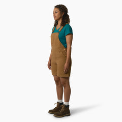 Women's Relaxed Fit Bib Shortalls, 7" | Dickies online