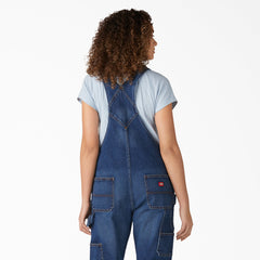 Women's Denim Boyfriend Fit Bib Overalls | Dickies online