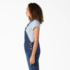 Women's Denim Boyfriend Fit Bib Overalls | Dickies online