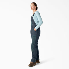 Women's Relaxed Fit Waxed Canvas Bib Overalls | Dickies online shop