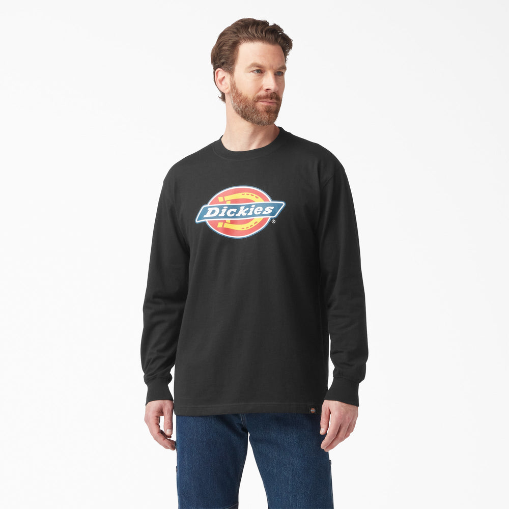 Tri-Color Logo Graphic Long Sleeve T-Shirt | Dickies online shop
