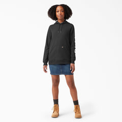 Women's Water Repellent Sleeve Logo Hoodie | Dickies sale