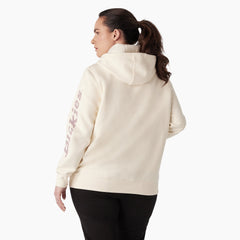 Women's Plus Water Repellent Sleeve Logo Hoodie | Dickies near me