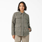 Women’s Fleece Lined Flannel Chore Coat | Dickies US