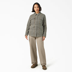 Women’s Fleece Lined Flannel Chore Coat | Dickies US