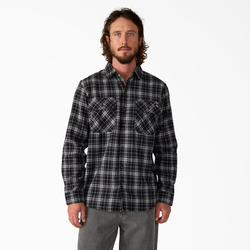 Long Sleeve Flannel Work Shirt | Dickies for sale