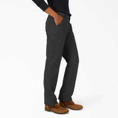 Women's FLEX Relaxed Straight Fit Duck Carpenter Pants | Dickies online shop