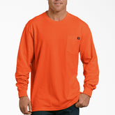 Heavyweight Neon Long Sleeve Pocket T-Shirt | Dickies discount