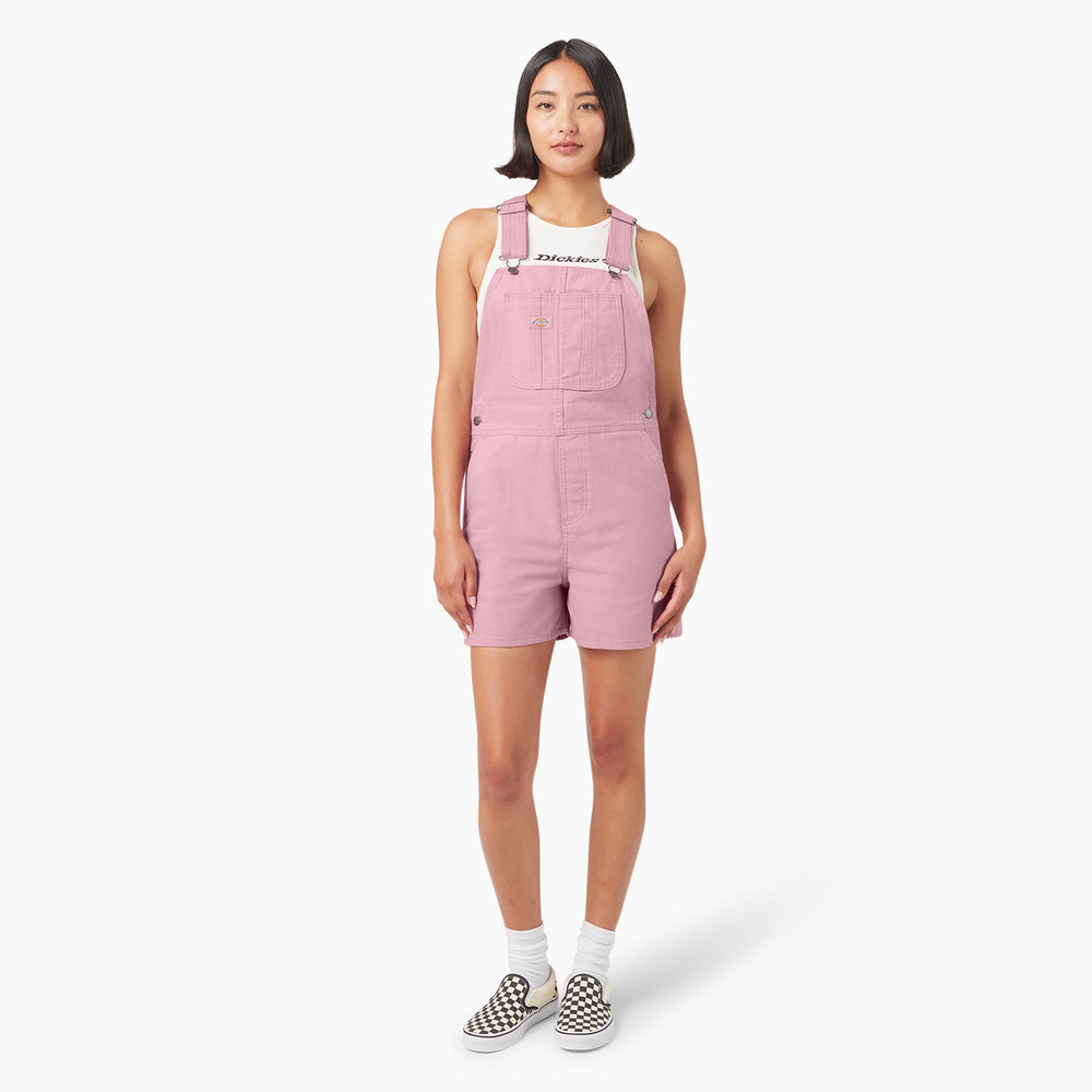 Women's Duck Canvas Bib Shortalls, 4" | Dickies sale
