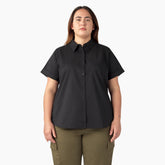 Women’s Plus Button-Up Shirt | Dickies for sale