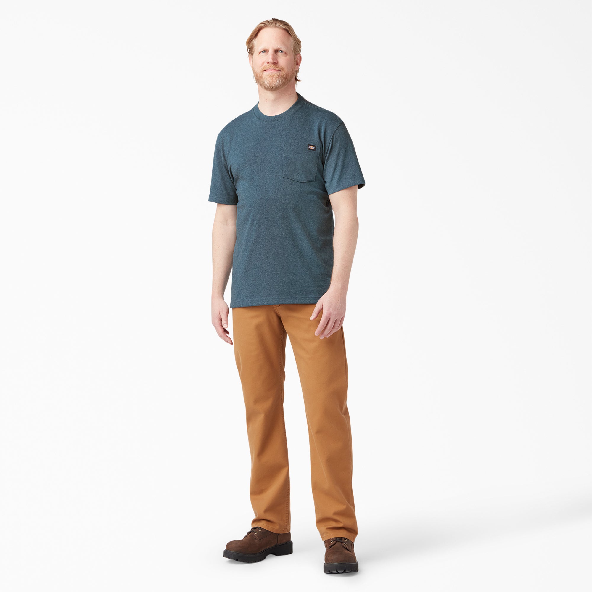 Heavyweight Heathered Short Sleeve Pocket T-Shirt | Dickies sale