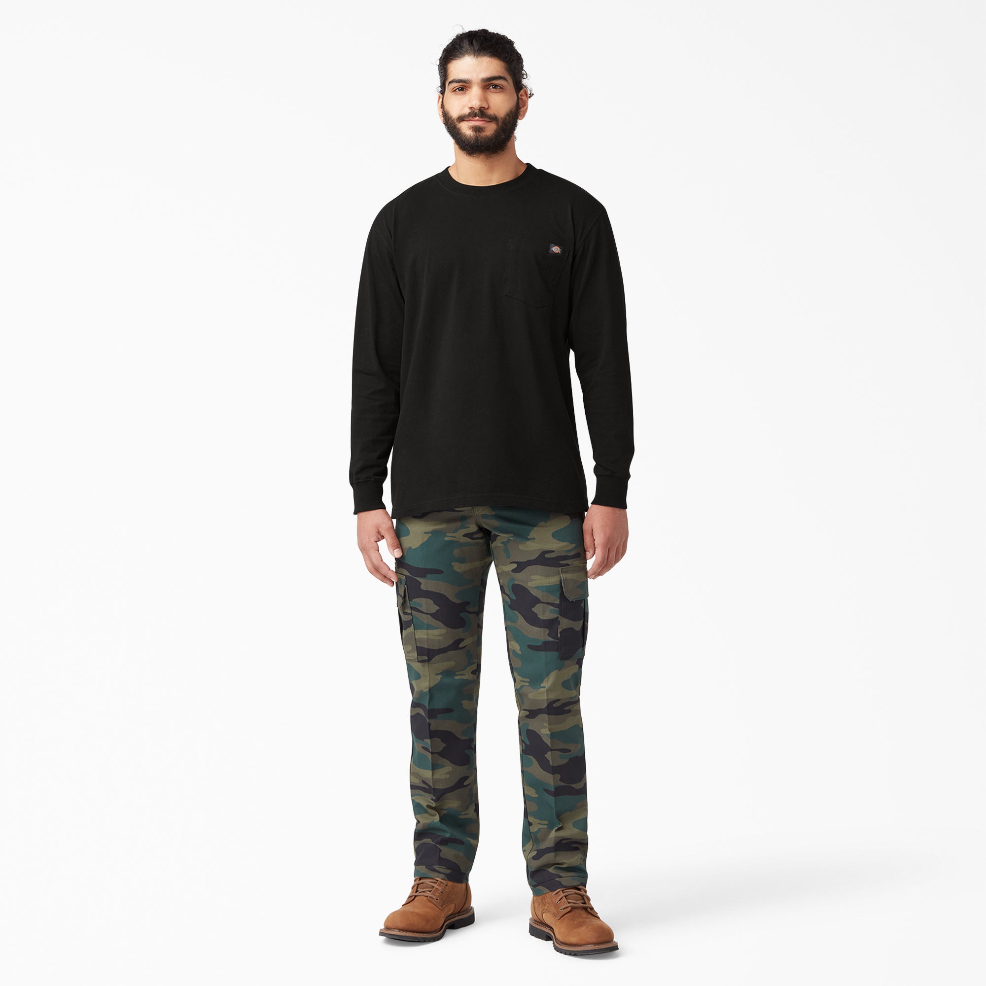 Heavyweight Long Sleeve Pocket T-Shirt | Dickies online