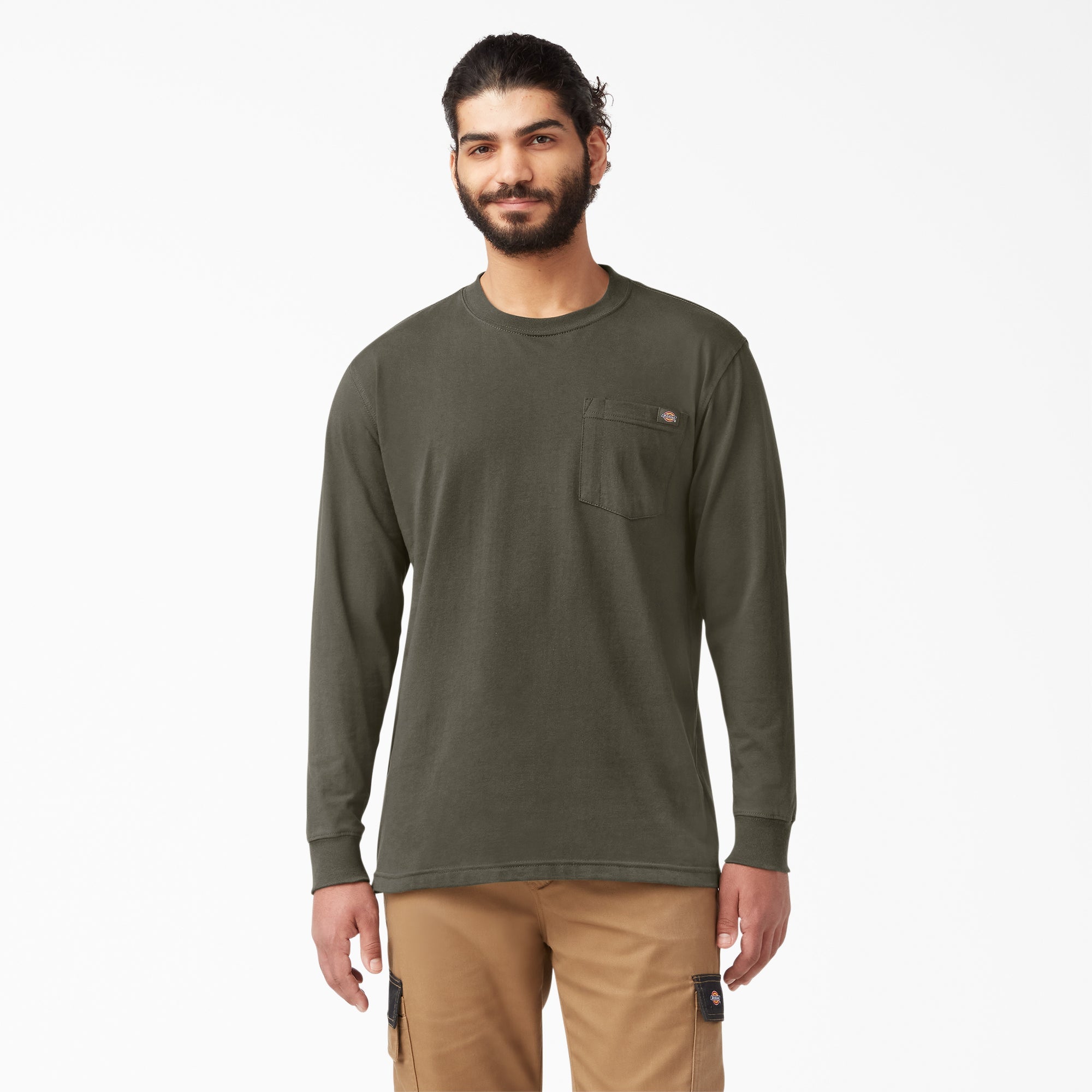 Heavyweight Long Sleeve Pocket T-Shirt | Dickies online