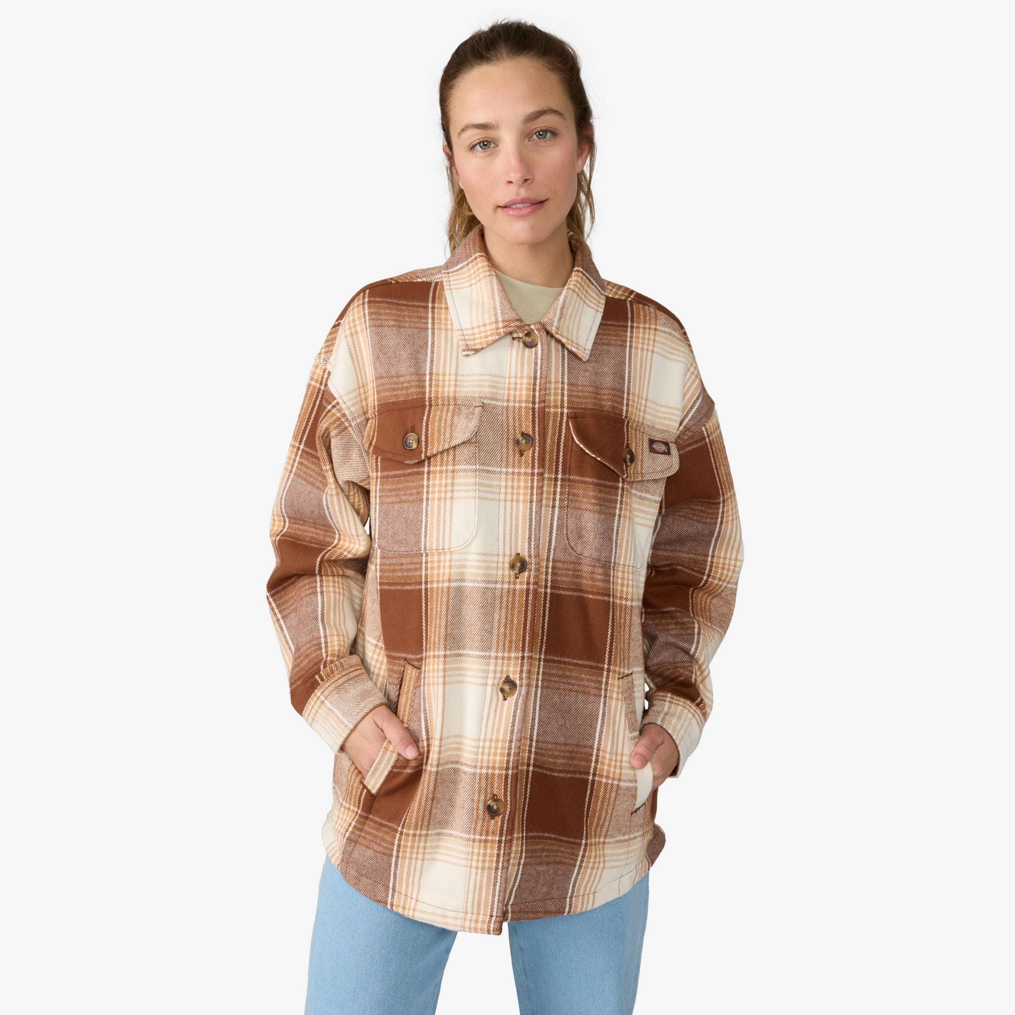 Women's Flannel Shacket | Dickies US
