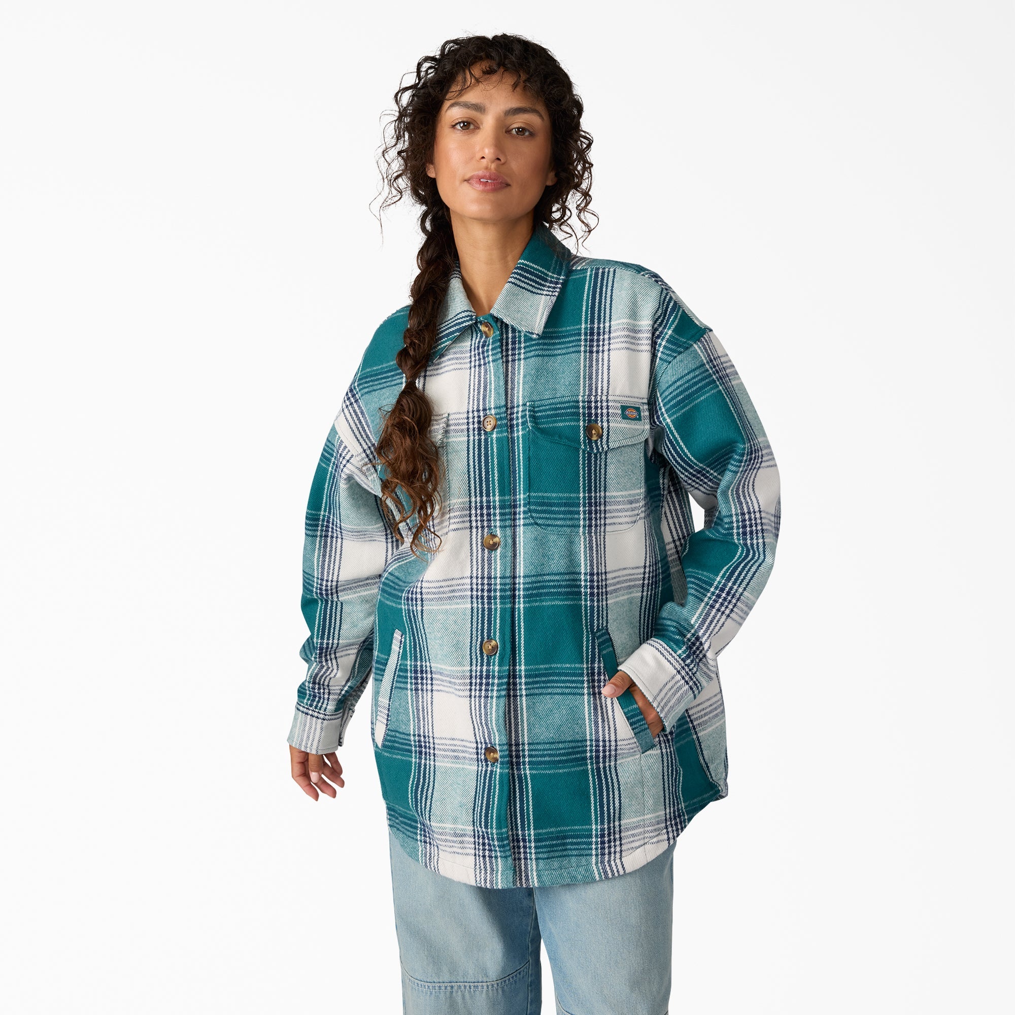 Women's Flannel Shacket | Dickies for sale