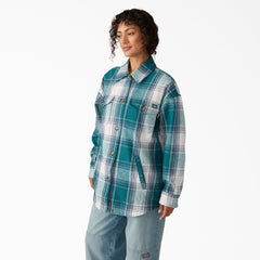 Women's Flannel Shacket | Dickies for sale