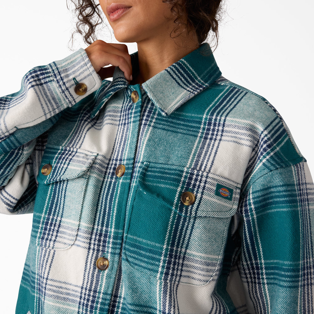 Women's Flannel Shacket | Dickies for sale