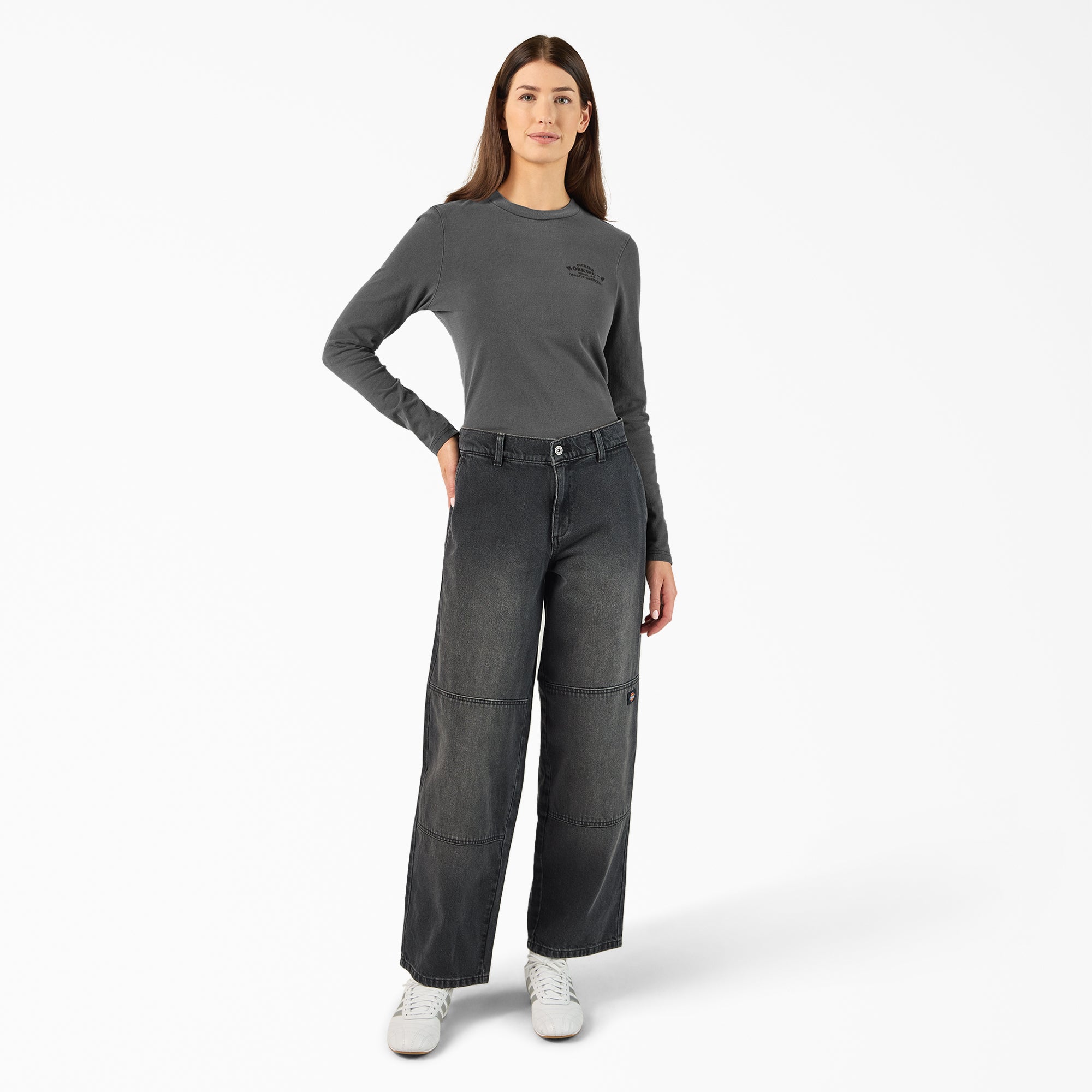 Women’s Loose Fit Double Knee Jeans | Dickies sale