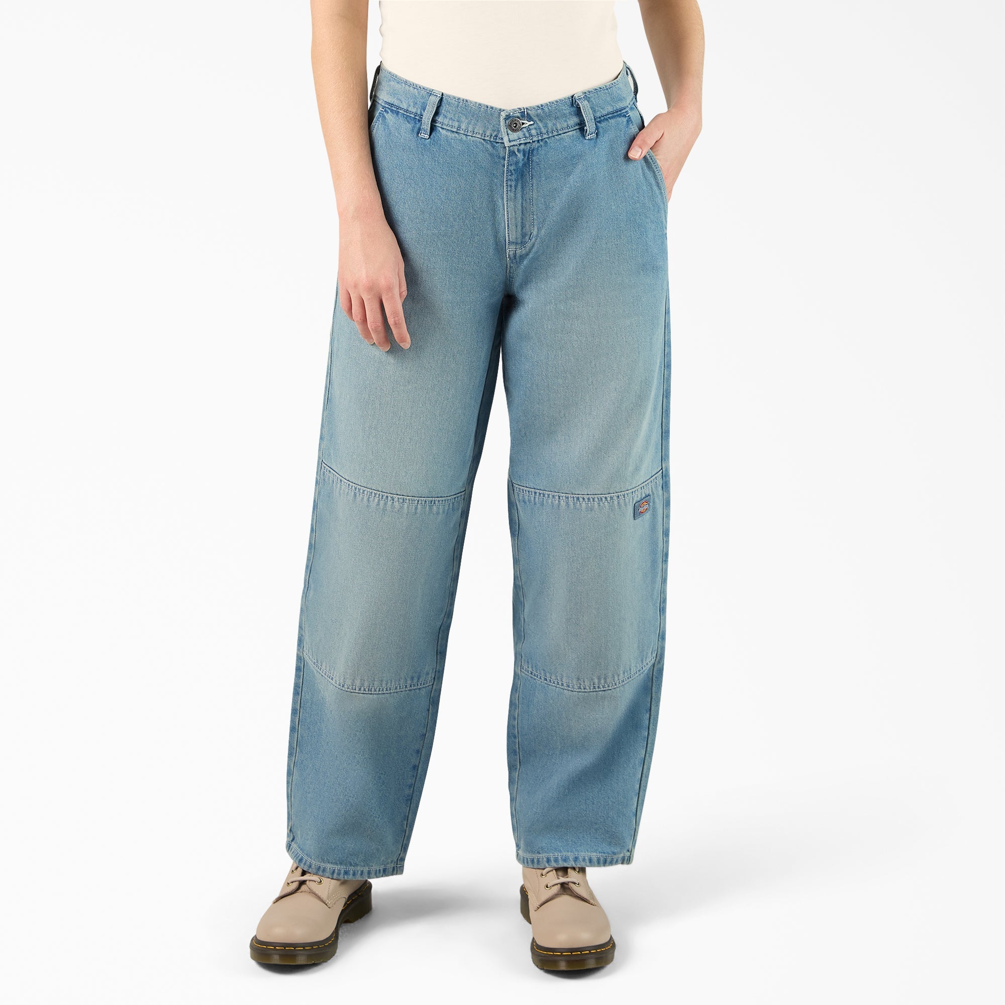 Women’s Loose Fit Double Knee Jeans | Dickies sale