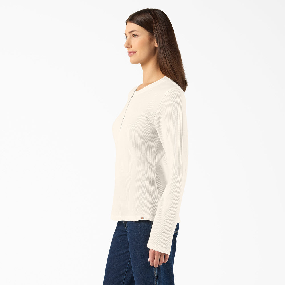 Women’s Crewneck Henley Shirt | Dickies for sale
