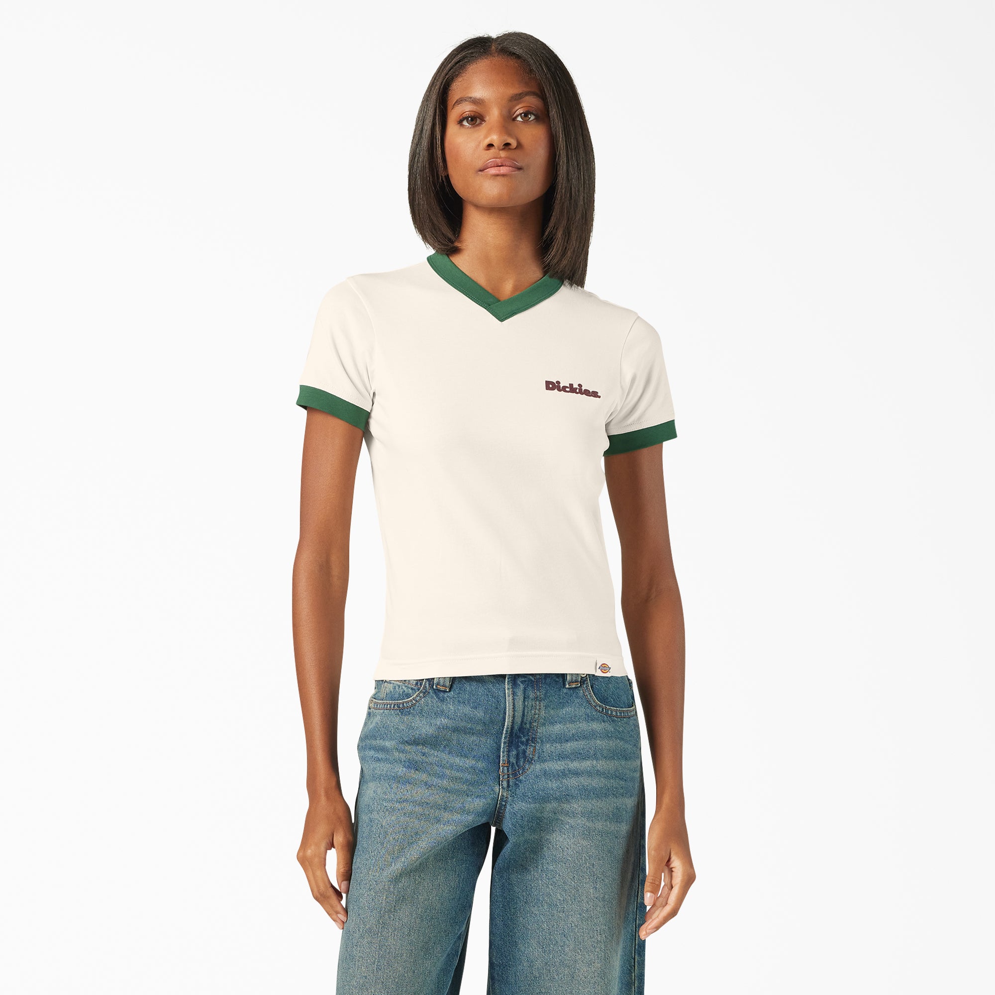 Women’s Slayden Ringer Tee | Dickies near me