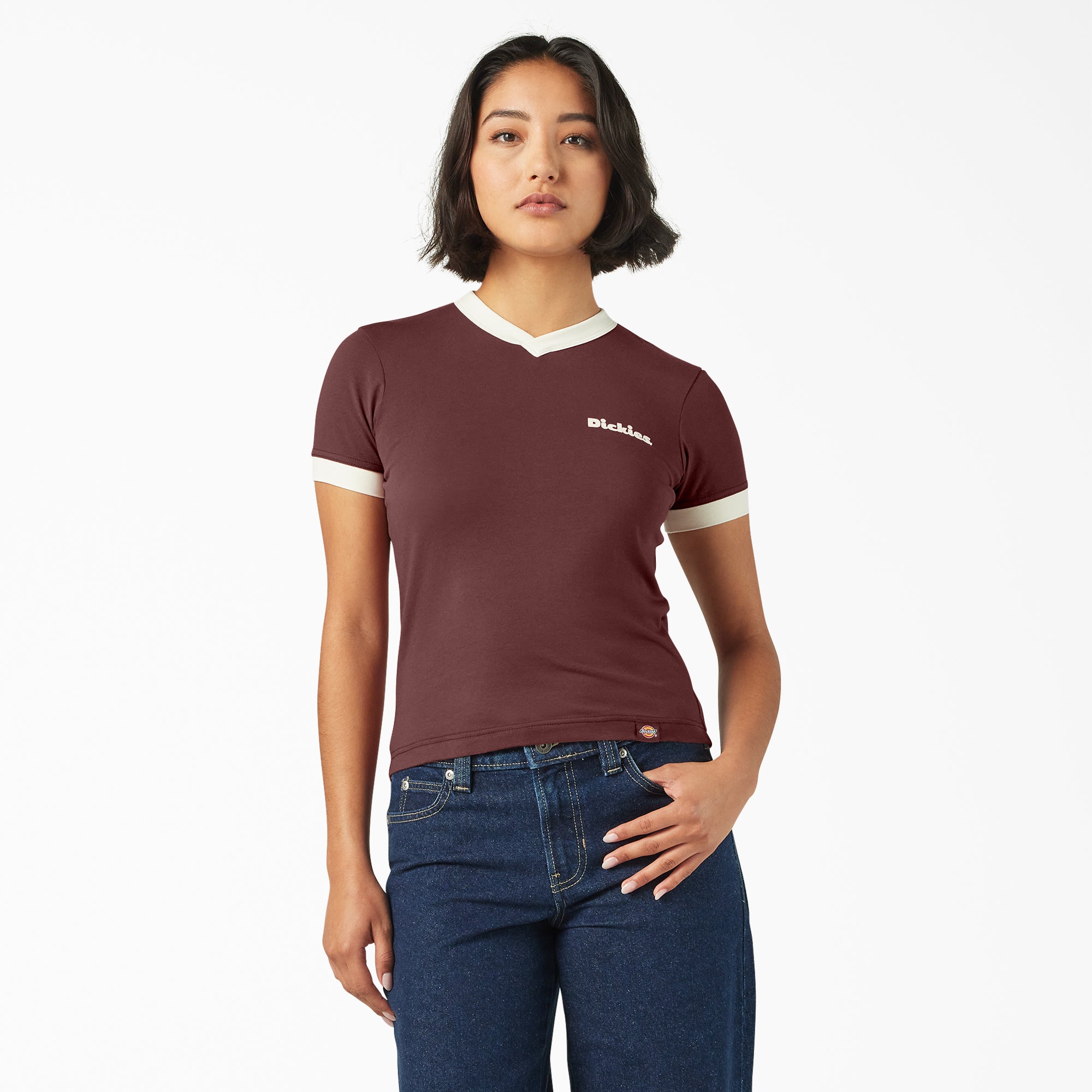 Women’s Slayden Ringer Tee | Dickies for sale