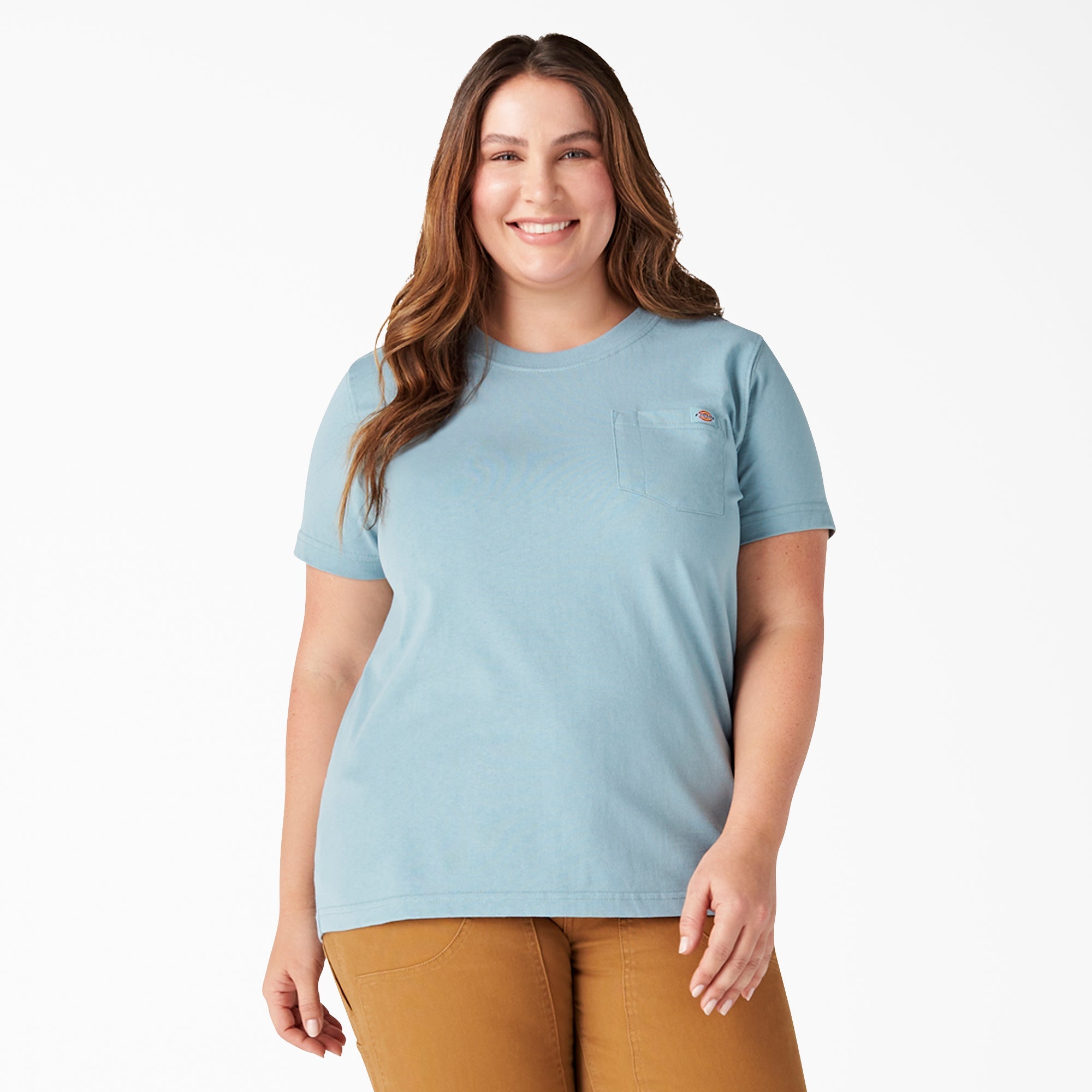 Women's Plus Heavyweight Short Sleeve Pocket T-Shirt | Dickies near me
