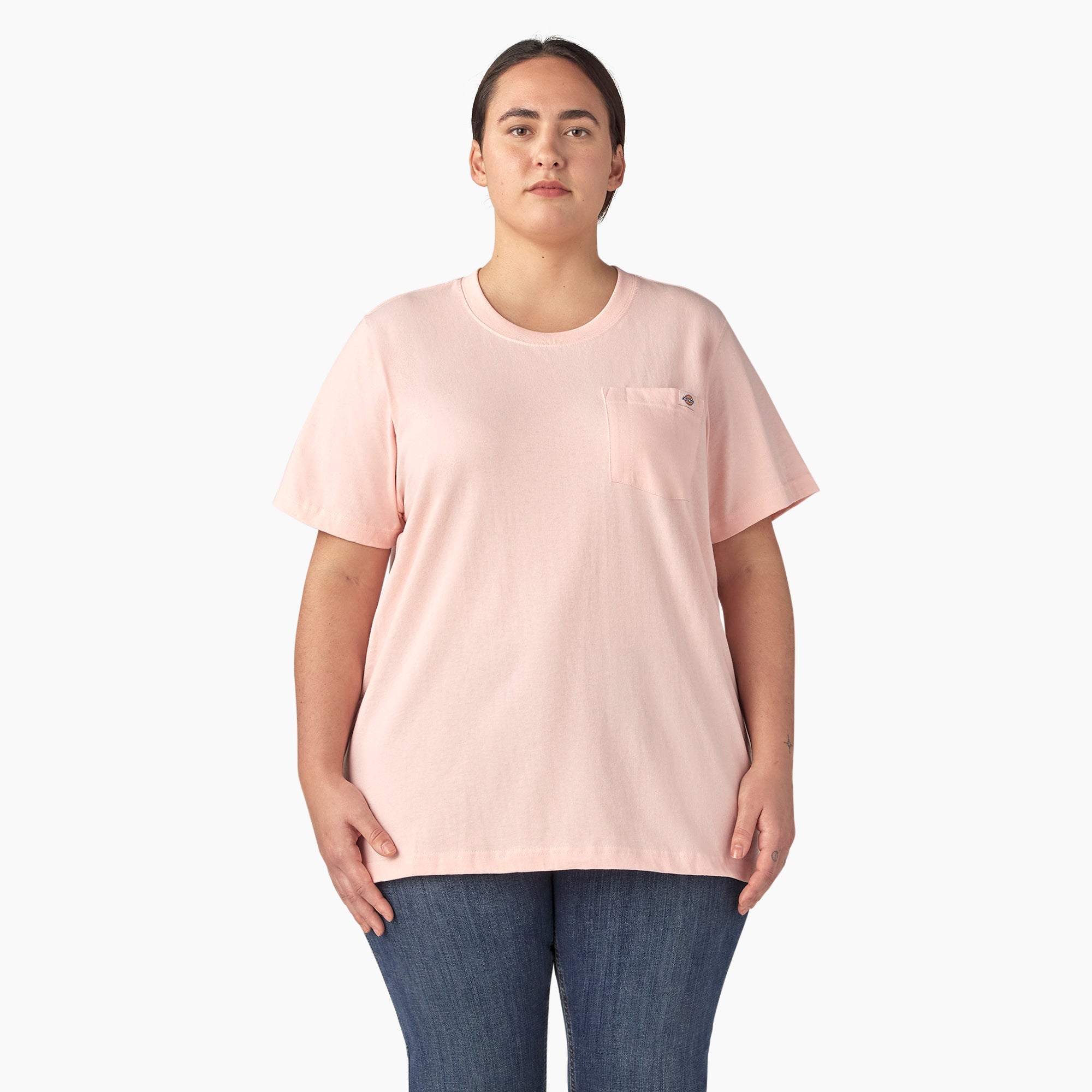 Women's Plus Heavyweight Short Sleeve Pocket T-Shirt | Dickies near me
