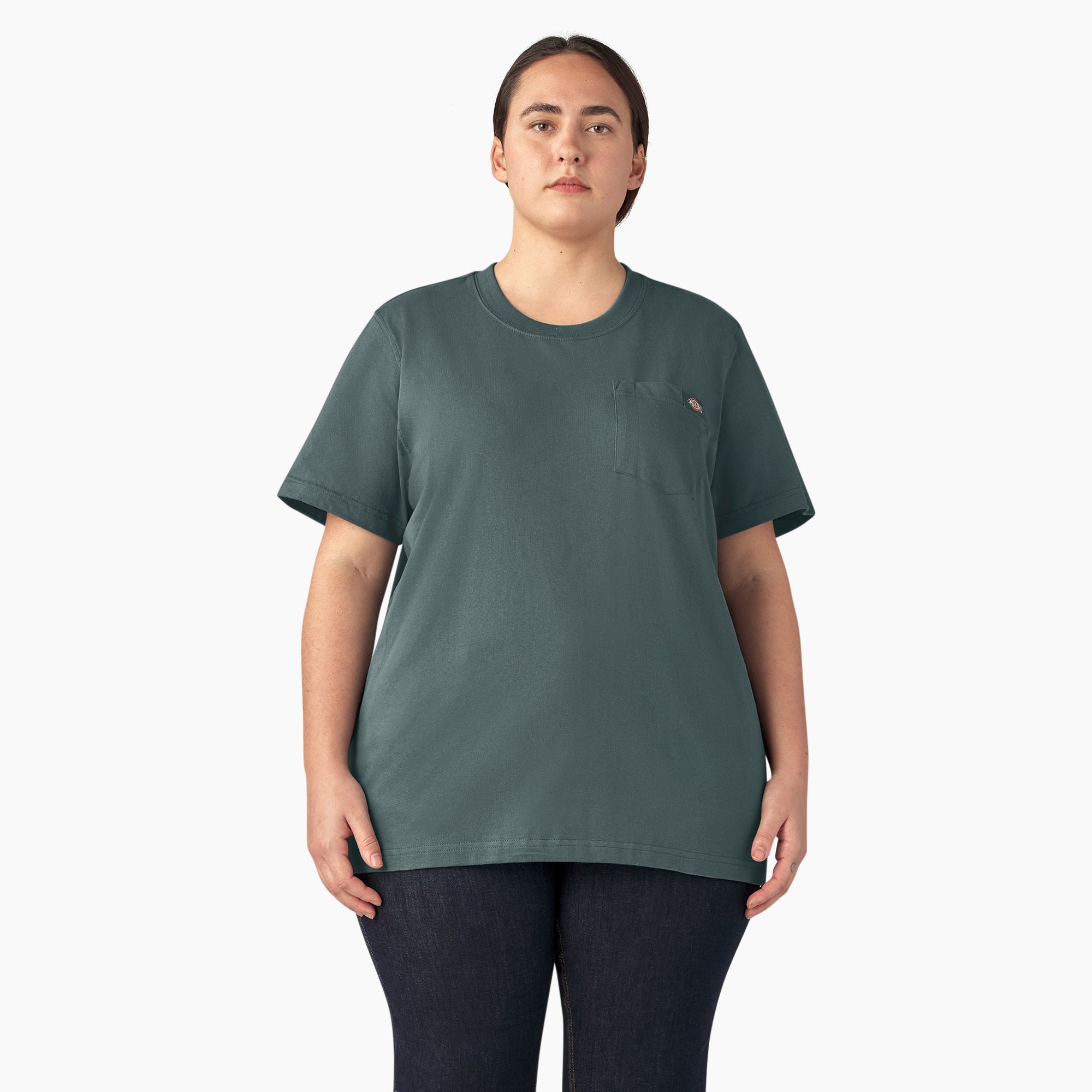 Women's Plus Heavyweight Short Sleeve Pocket T-Shirt | Dickies near me
