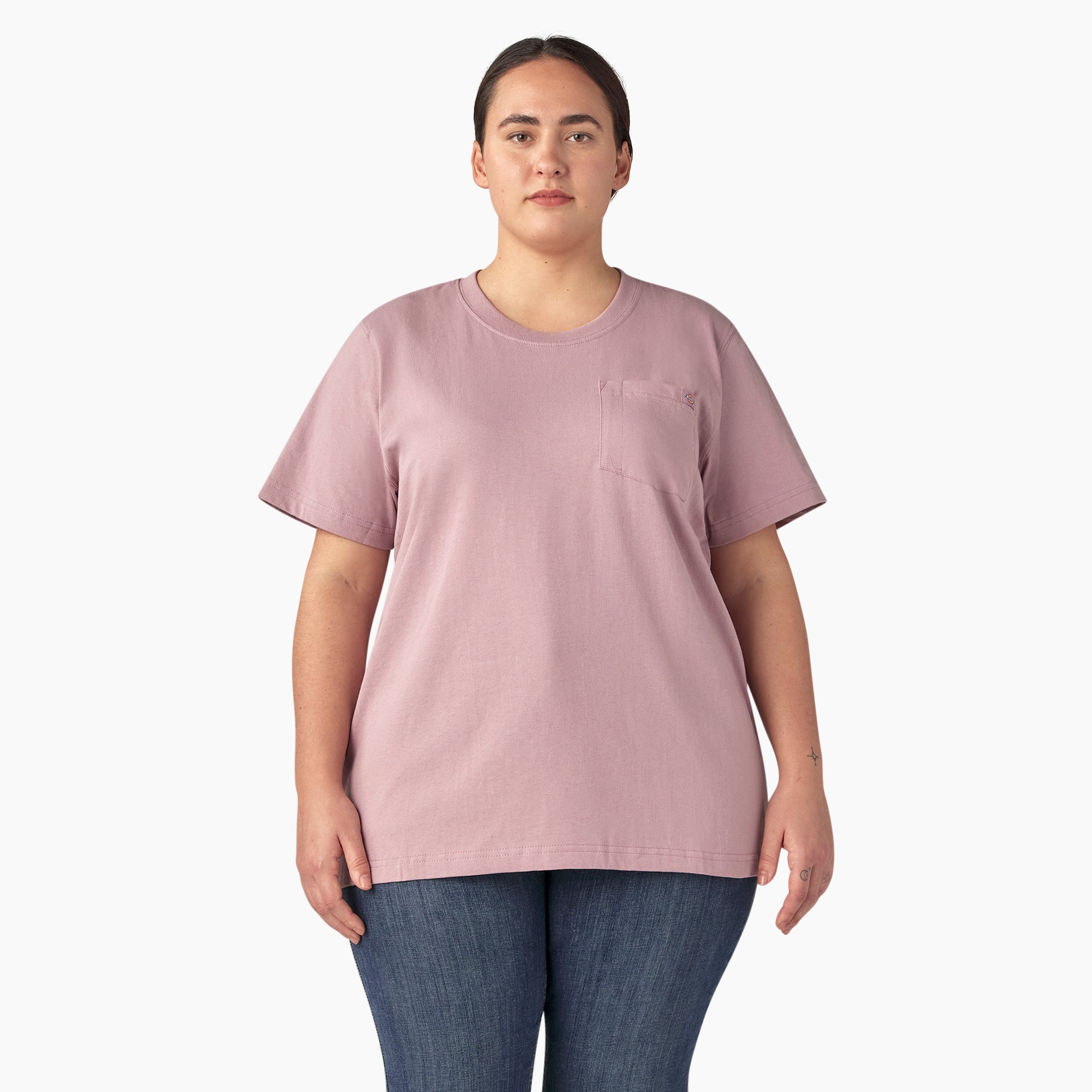 Women's Plus Heavyweight Short Sleeve Pocket T-Shirt | Dickies near me