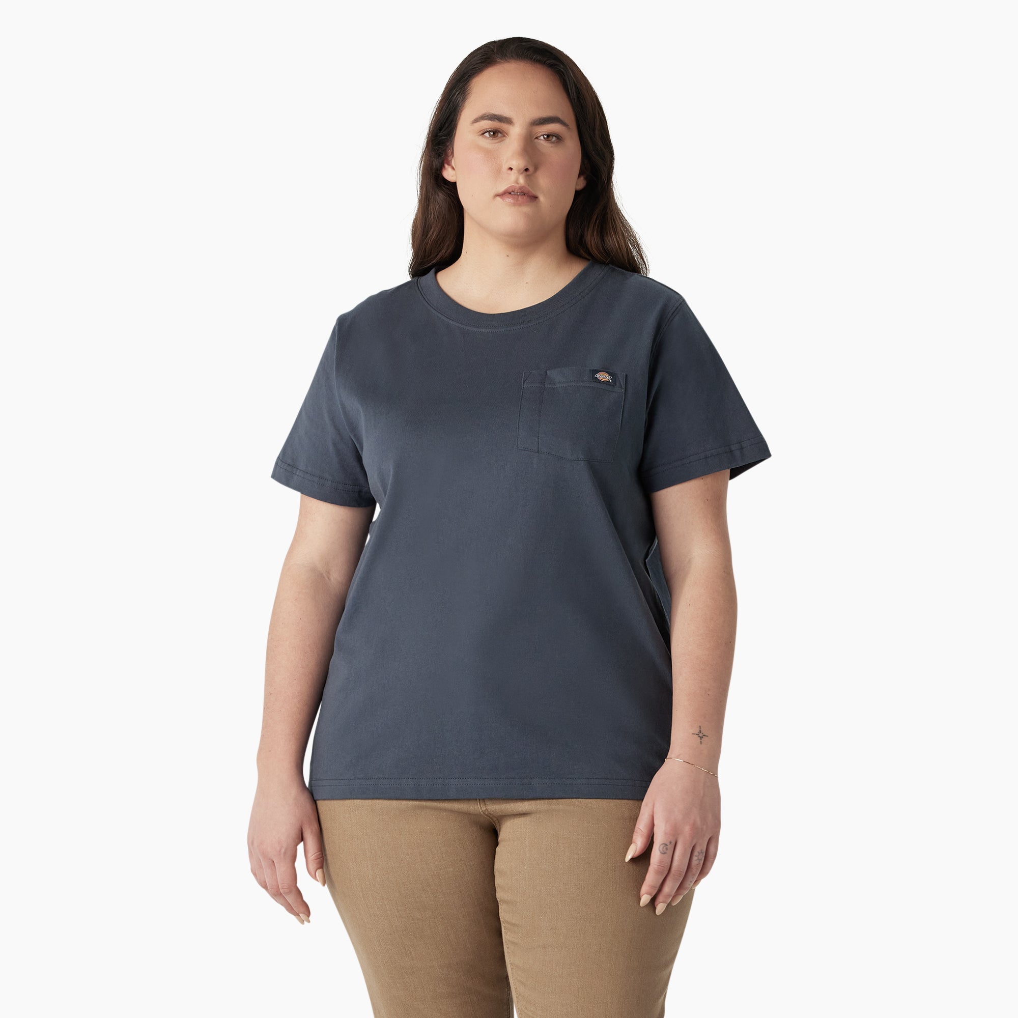 Women's Plus Heavyweight Short Sleeve Pocket T-Shirt | Dickies near me