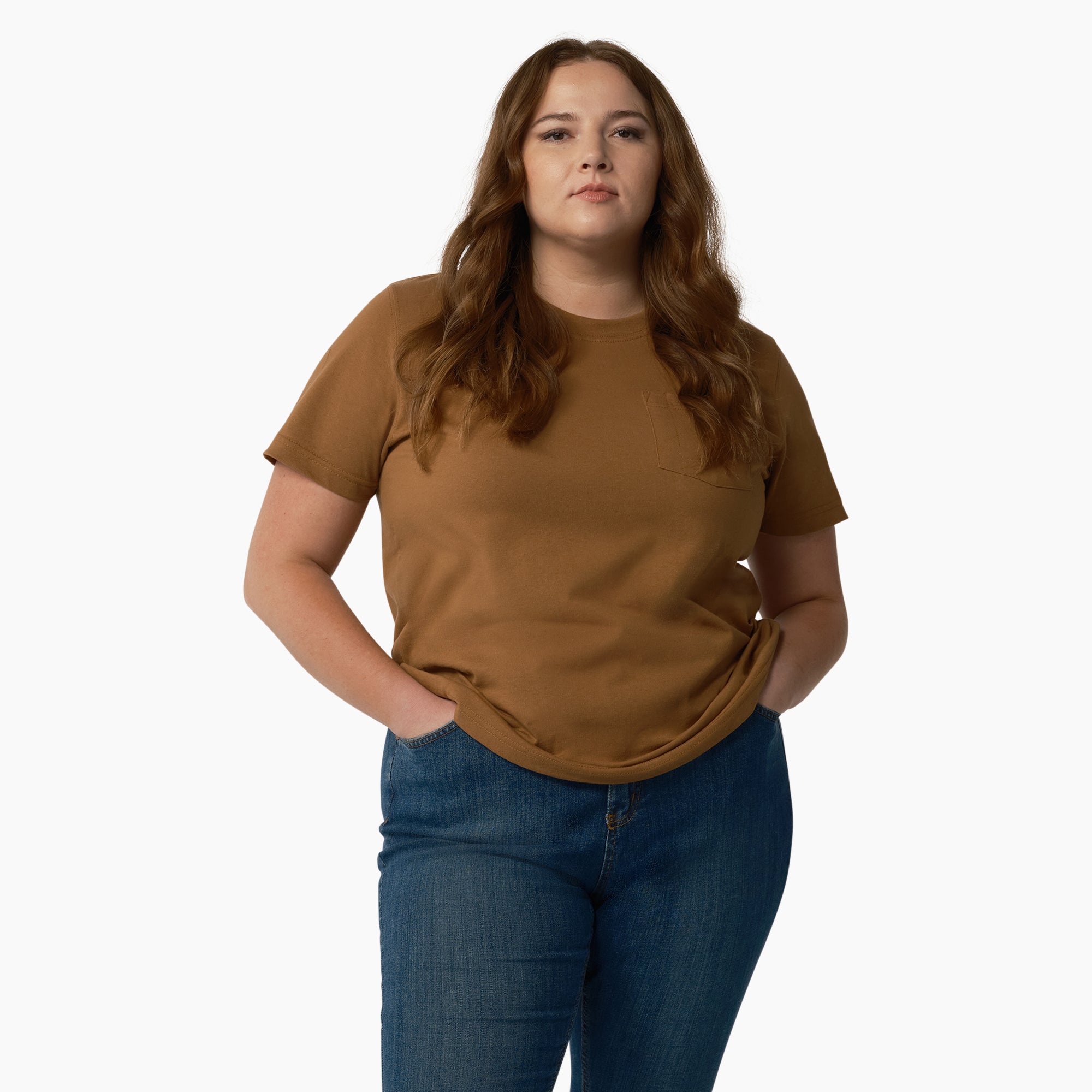 Women's Plus Heavyweight Short Sleeve Pocket T-Shirt | Dickies near me
