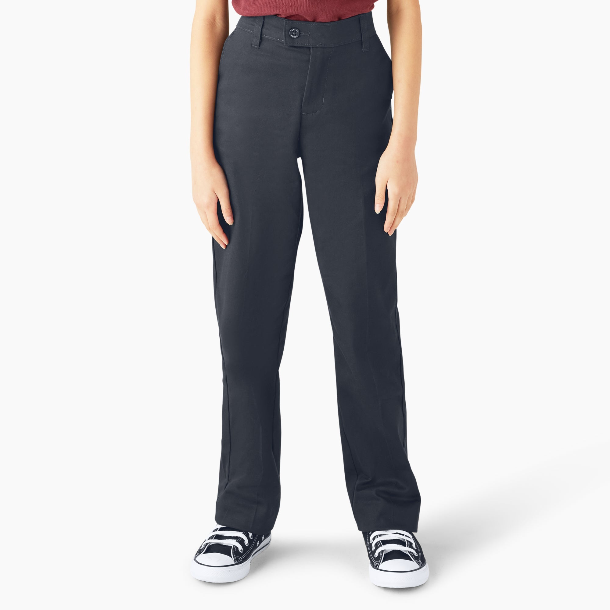 Girls' Slim Fit Pants, 4-20 | Dickies online