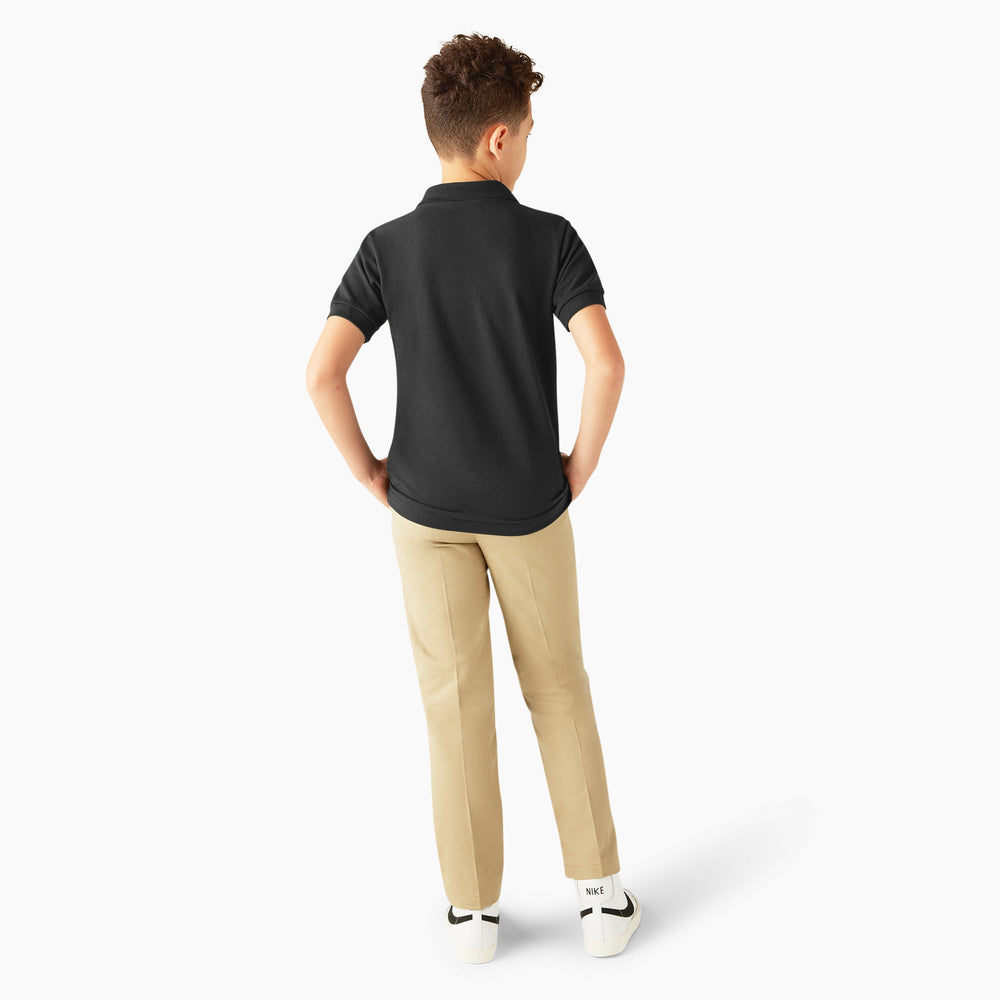 Kids' Piqué Short Sleeve Polo | Dickies US