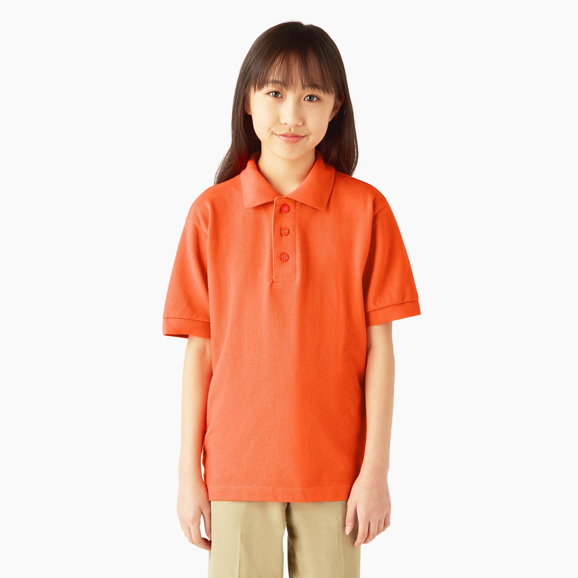 Kids' Piqué Short Sleeve Polo | Dickies US