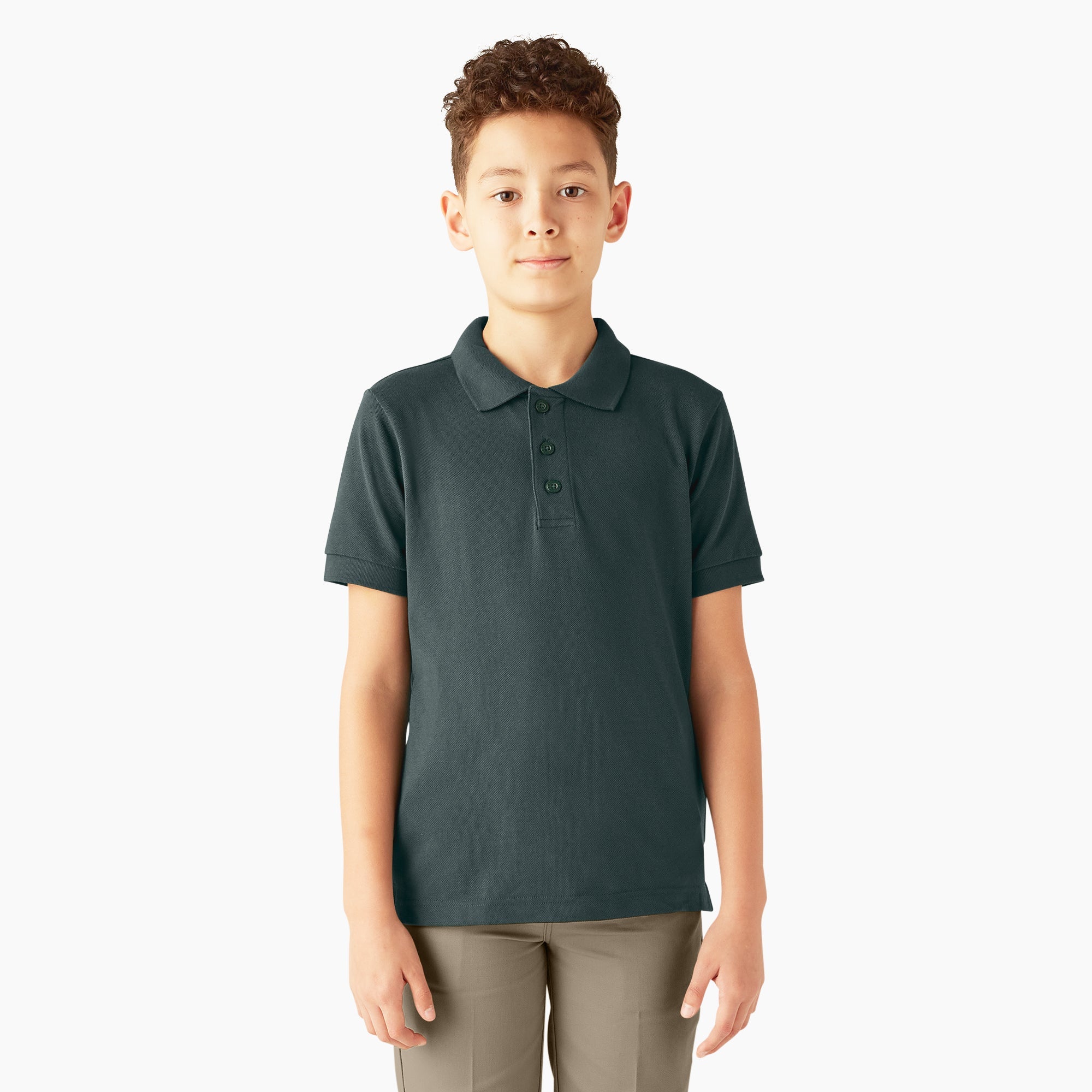 Kids' Piqué Short Sleeve Polo | Dickies US