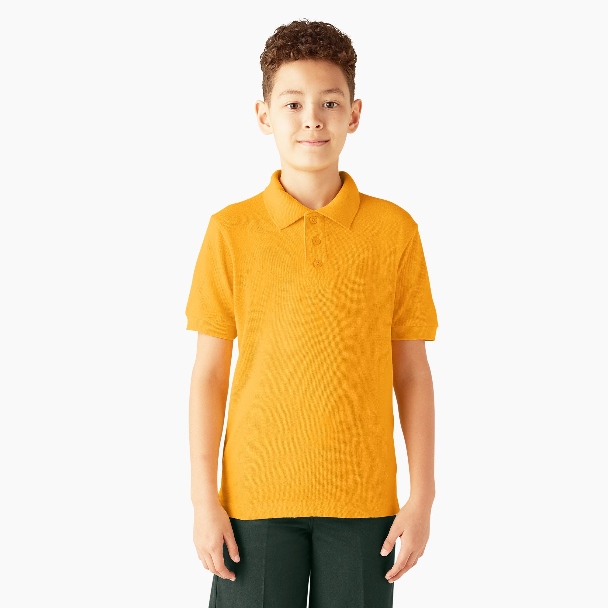 Kids' Piqué Short Sleeve Polo | Dickies US
