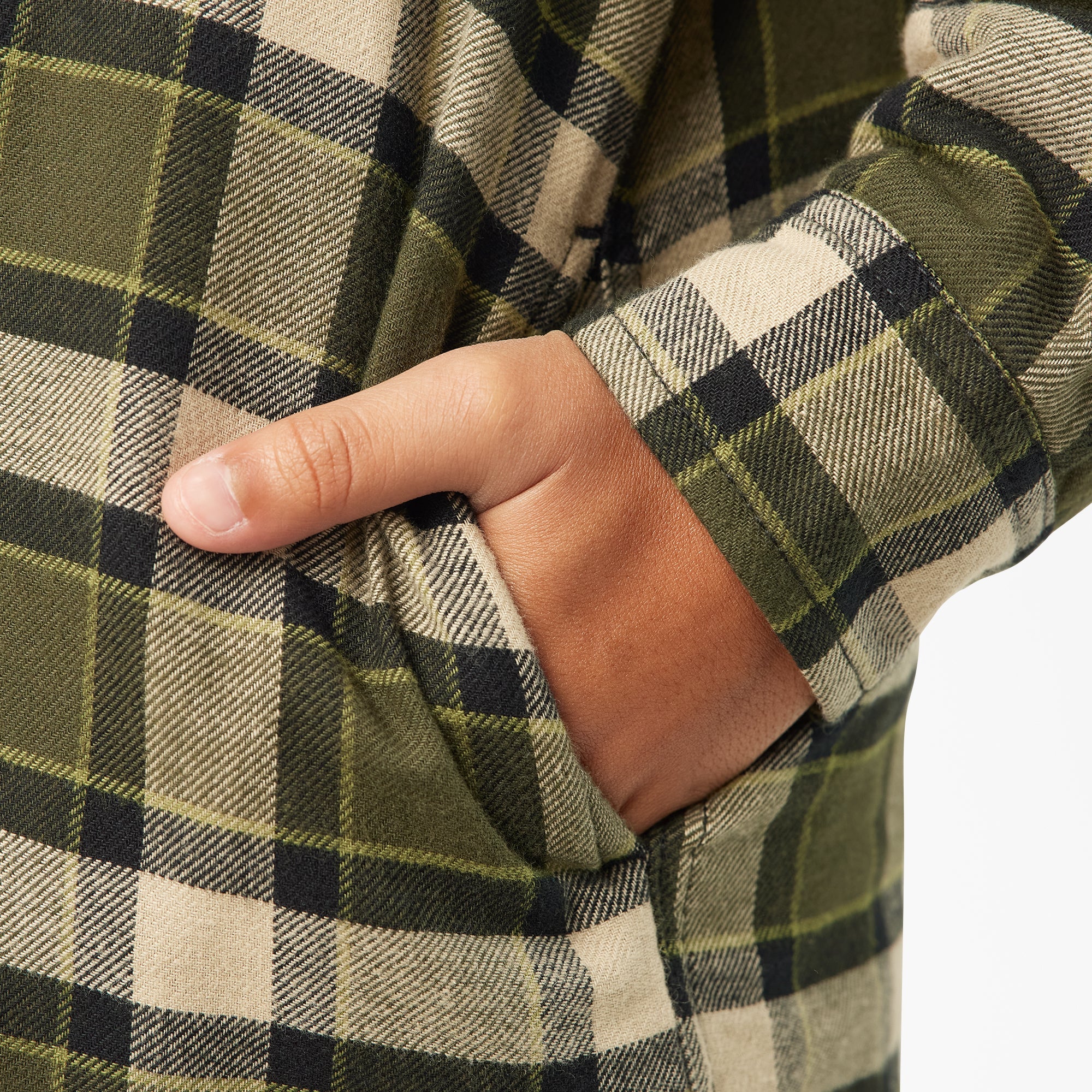Boys’ Flannel Shirt Jacket | Dickies for sale
