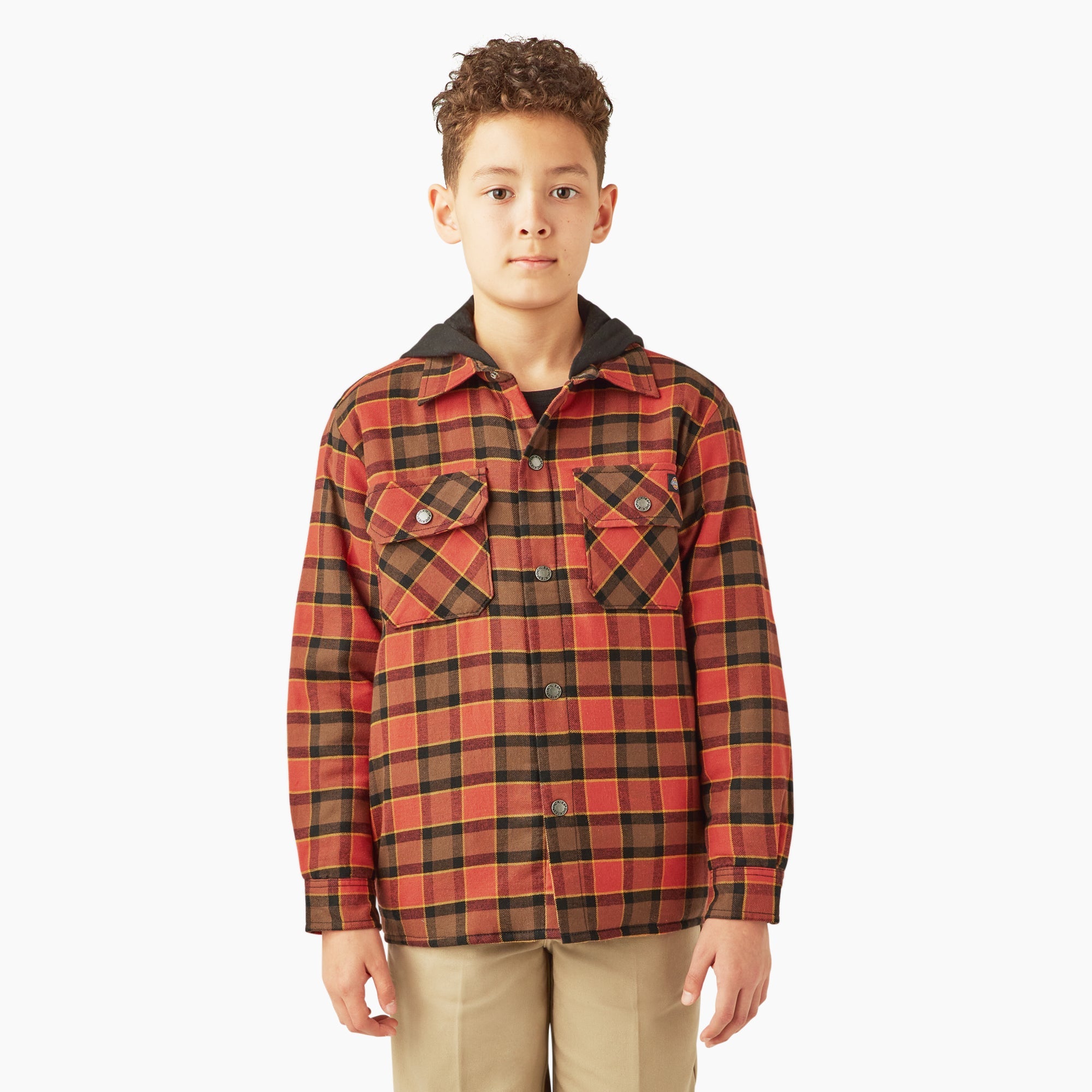 Boys’ Flannel Shirt Jacket | Dickies for sale