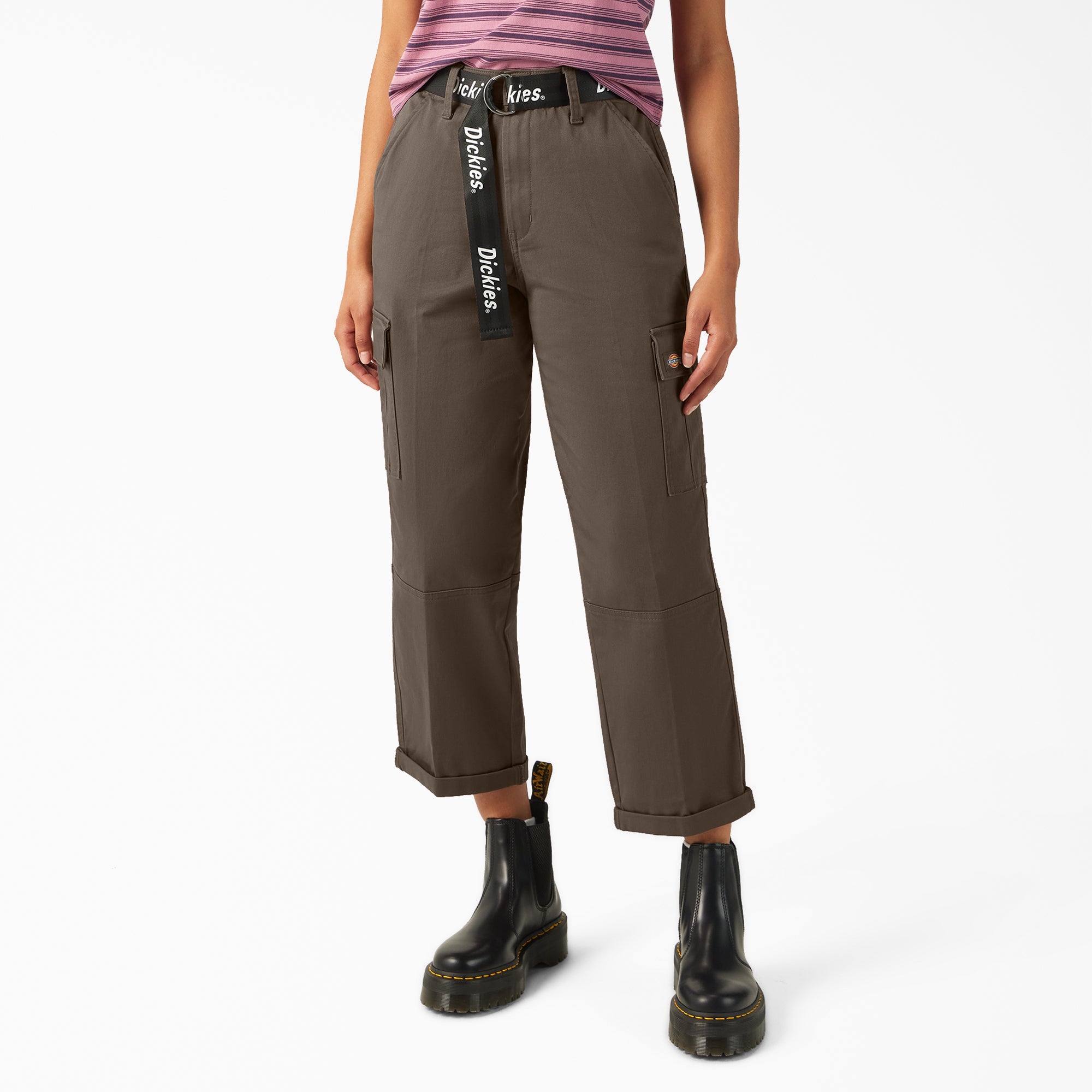 Women's Relaxed Fit Cropped Cargo Pants | Dickies sale